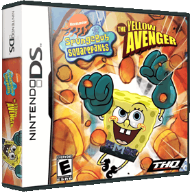 SpongeBob SquarePants: The Yellow Avenger - Box - 3D (North America) - 875x878