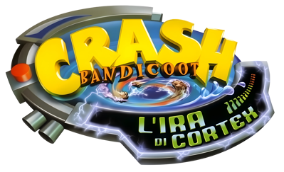 Crash Bandicoot: The Wrath of Cortex - Clear Logo (Italy) - 3800x2317