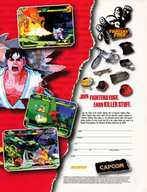 Marvel Super Heroes vs. Street Fighter - Advertisement Flyer - Front (United States) - 1684x2200