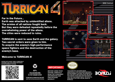 Turrican 4 - Box - Back (North America) - 2100x1500