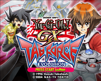 Yu-Gi-Oh! GX: The Beginning of Destiny - Screenshot - Game Title (Europe) - 640x512