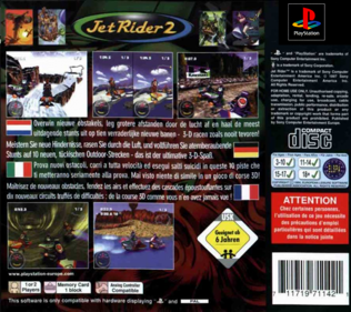 Jet Moto 2 - Box - Back (Europe) - 765x680