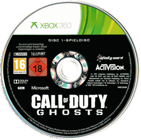 Call of Duty: Ghosts - Disc (Europe) - 2910x2885