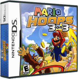 Mario Hoops 3 on 3 - Box - 3D (North America) - 864x877