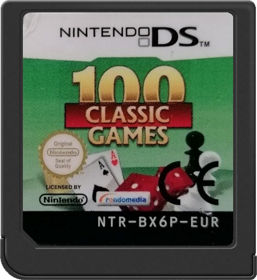 100 Classic Games - Cart - Front (Europe) - 517x564