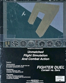 Fighter Duel: Corsair vs. Zero - Box - Back (North America) - 673x846