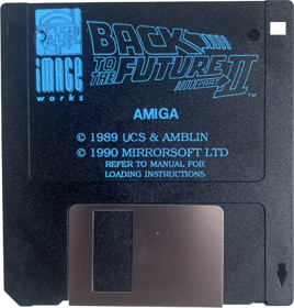 Back to the Future Part II - Disc (Europe) - 829x867
