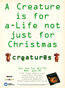 Creatures - Advertisement Flyer - Front (United Kingdom) - 1645x2200