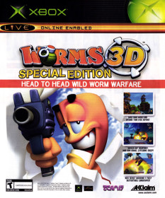 Worms 3D - Advertisement Flyer - Front (United States) - 1904x2290
