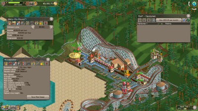 RollerCoaster Tycoon Classic - Screenshot - Gameplay (North America) - 1200x675