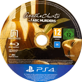 Agatha Christie: The ABC Murders - Disc (World) - 1055x1049