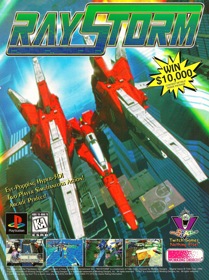 RayStorm - Advertisement Flyer - Front (North America) - 1600x2145