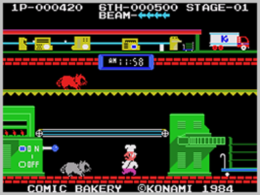 Comic Bakery (Opcode) - Screenshot - Gameplay (World) - 256x192