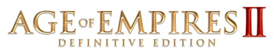 Age of Empires II: Definitive Edition - Clear Logo (World) - 2880x592