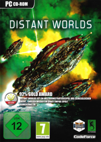 Distant Worlds - Box - Front (Europe) - 566x800