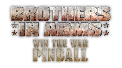 Brothers in Arms: Win the War Pinball - Clear Logo (World) - 960x540