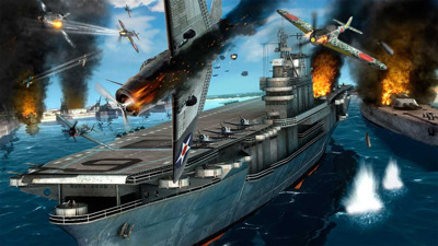 Air Conflicts: Pacific Carriers - Fanart - Background (World) - 1920x1080