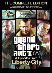 Grand Theft Auto IV: The Complete Edition - Box - Front (World) - 1063x1500