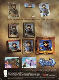 Skies of Arcadia - Advertisement Flyer - Front (United States) - 1620x2200