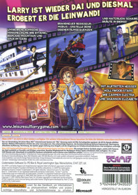 Leisure Suit Larry: Box Office Bust - Box - Back (Germany) - 600x851