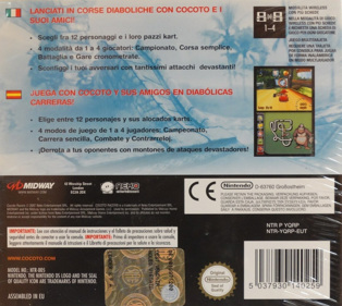 Cocoto Kart Racer - Box - Back (Europe) - 1111x993