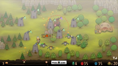 PixelJunk Monsters Ultimate - Screenshot - Gameplay (World) - 1920x1080