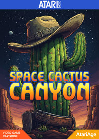 Space Cactus Canyon - Fanart - Box - Front (World) - 640x900