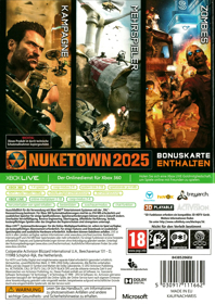Call of Duty: Black Ops II - Box - Back (Europe) - 1455x2056