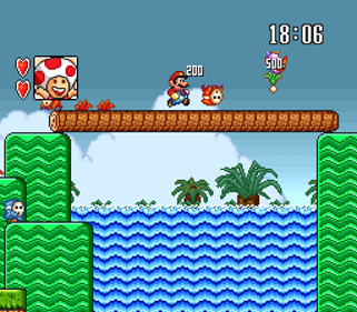 BS Super Mario USA: Power Challenge - Screenshot - Gameplay (World) - 256x224