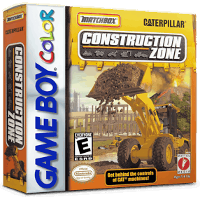 Matchbox Caterpillar Construction Zone - Box - 3D (North America) - 1016x998