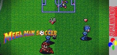 Mega Man Soccer - Banner (North America) - 460x215