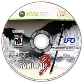 Way of the Samurai 3 - Disc (North America) - 900x900