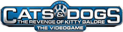 Cats & Dogs: The Revenge of Kitty Galore: The Videogame - Clear Logo (World) - 3093x807