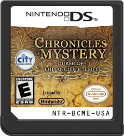 Chronicles of Mystery: Curse of the Ancient Temple - Cart - Front (North America) - 517x564