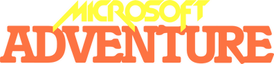 Microsoft Adventure - Clear Logo (North America) - 2400x563