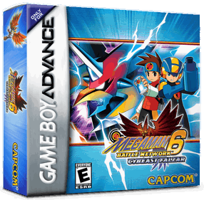 Mega Man Battle Network 6: Cybeast Falzar - Box - 3D (North America) - 1016x998