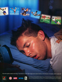 NCAA GameBreaker 2001 - Advertisement Flyer - Front (United States) - 1677x2200