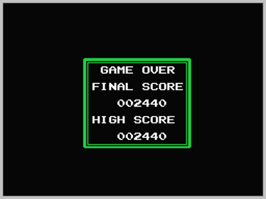 Gyromite - Screenshot - Game Over (World) - 256x192