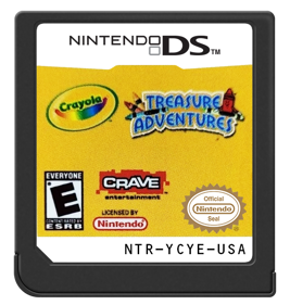 Crayola Treasure Adventures - Cart - Front (North America) - 571x600