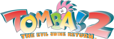 Tomba! 2: The Evil Swine Return - Clear Logo (World) - 2048x703