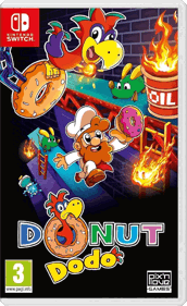Donut Dodo - Box - Front - Reconstructed (Europe) - 919x1500