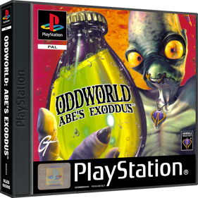 Oddworld: Abe's Exoddus - Box - 3D (Spain) - 1429x1429