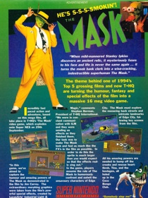 The Mask - Advertisement Flyer - Front (United Kingdom) - 2242x3000