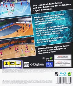 IHF Handball Challenge 14 - Box - Back (Germany) - 600x702