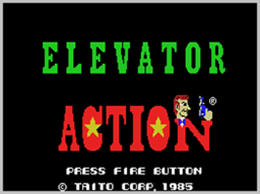Elevator Action (Taito) - Screenshot - Game Title (World) - 256x192