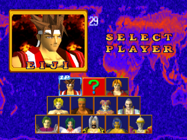 Battle Arena Toshinden 2 - Screenshot - Game Select (World) - 640x480