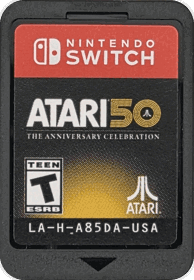 Atari 50: The Anniversary Celebration - Cart - Front (North America) - 794x1147