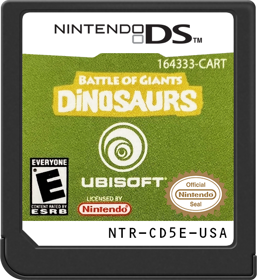 Battle of Giants: Dinosaurs - Cart - Front (North America) - 517x564