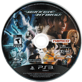 Tekken Tag Tournament HD - Disc (North America) - 1439x1434