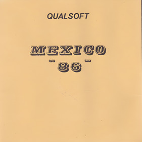 Mexico "86" - Box - Front - Reconstructed (United Kingdom) - 1500x1496